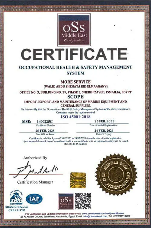 Occupational Health & Safety Management System